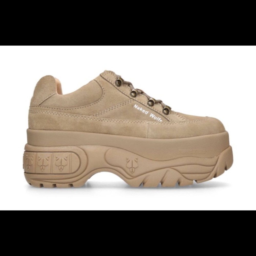 Naked Wolfe Taupe Shoes